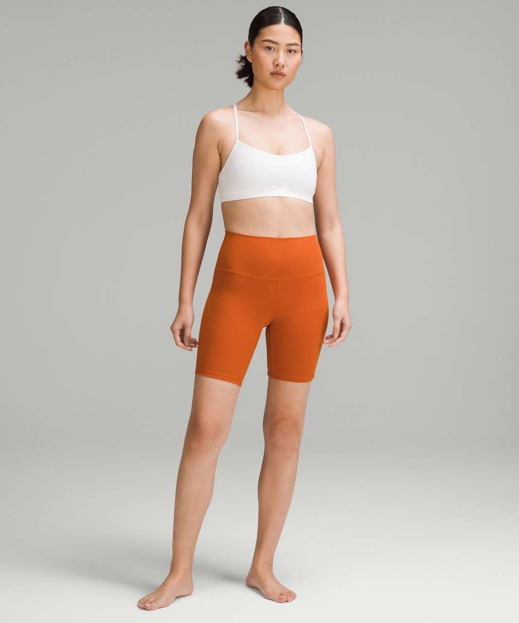 Lululemon Align High-Rise Short 8" - Burnt Orange