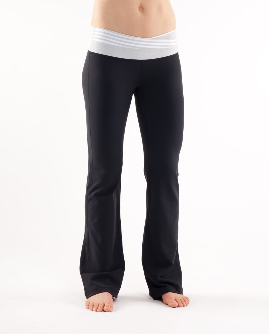 Lululemon Astro Pant (Regular) - Black /  White Silver Spoon Wide Bold Multi Stripe /  Silver Spoon White Narrow Bold Mul