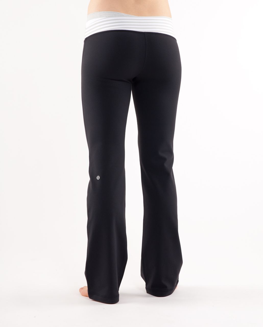 Lululemon Astro Pant (Regular) - Black /  White Silver Spoon Wide Bold Multi Stripe /  Silver Spoon White Narrow Bold Mul