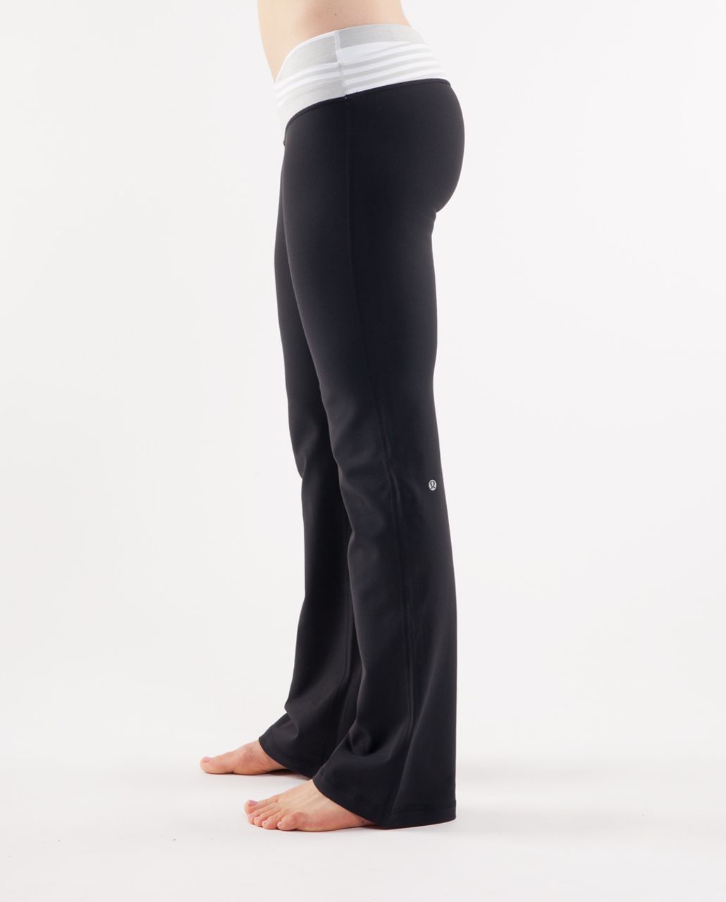 Lululemon Astro Pant (Regular) - Black /  White Silver Spoon Wide Bold Multi Stripe /  Silver Spoon White Narrow Bold Mul