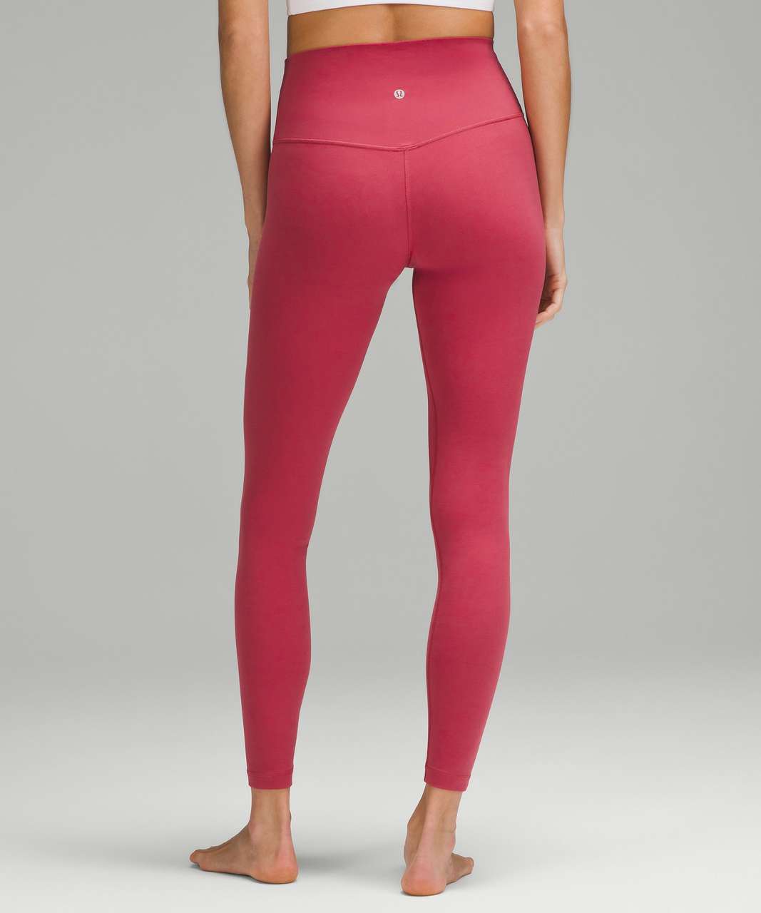 LULULEMON ALIGN PANT HR 7/8 25 Size 12 Spanish Rose SNHR ~SINGLE LAYER!!!~  $99.58 - PicClick AU