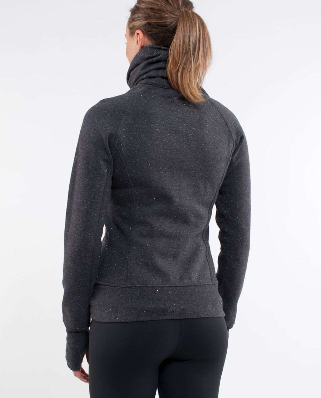 Lululemon Cuddle Up Jacket - Heathered Black /  Black