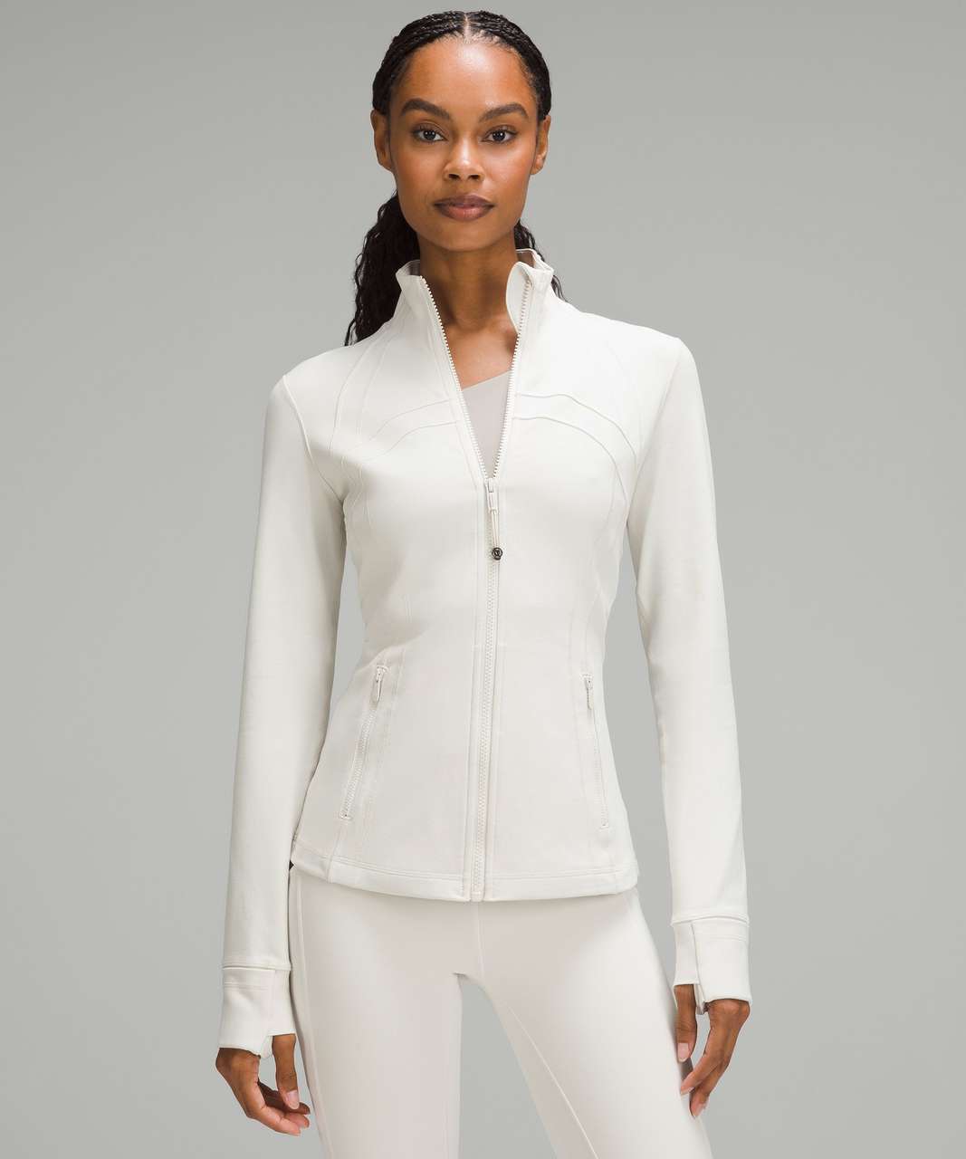 Lululemon Define Jacket *Ribbed - White - lulu fanatics