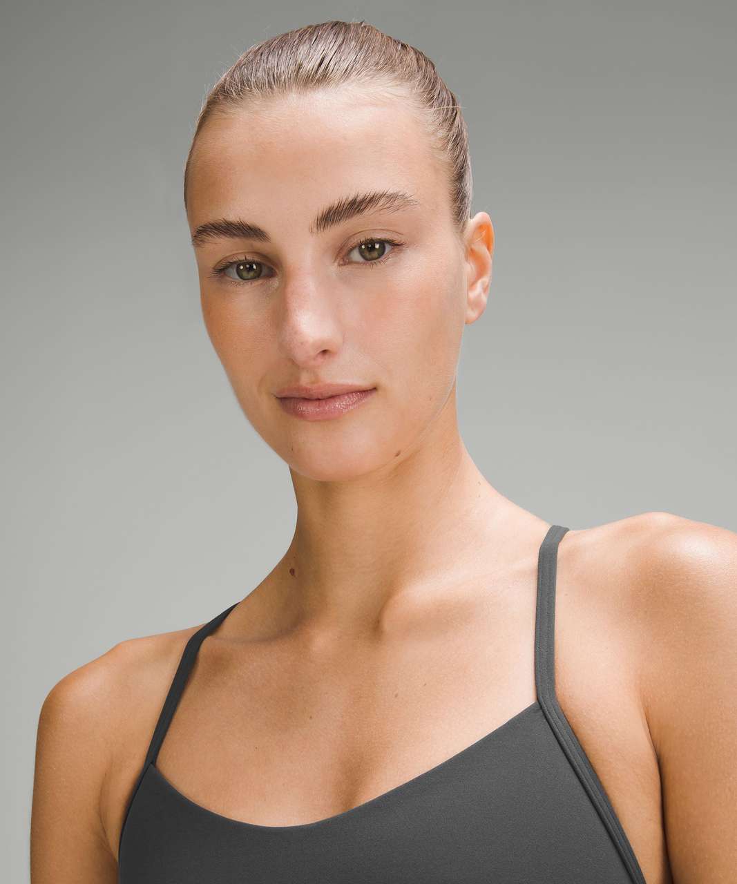 Lululemon Flow Y Nulu Bra *Light Support, A-C Cups - Graphite Grey - lulu  fanatics