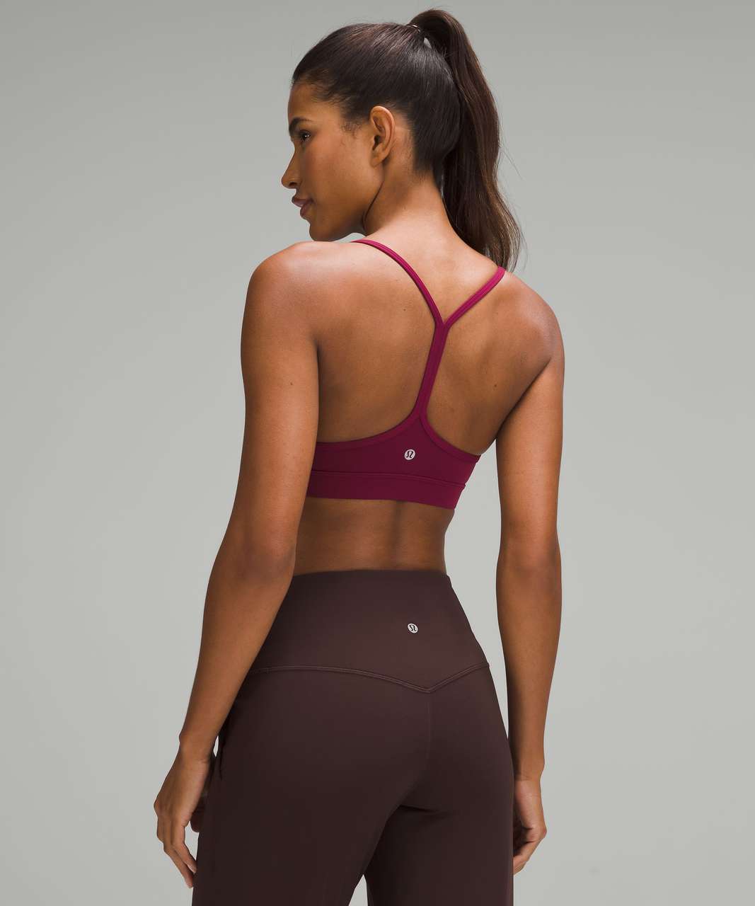 Lululemon Flow Y Nulu Bra *Light Support, A-C Cups - Deep Luxe