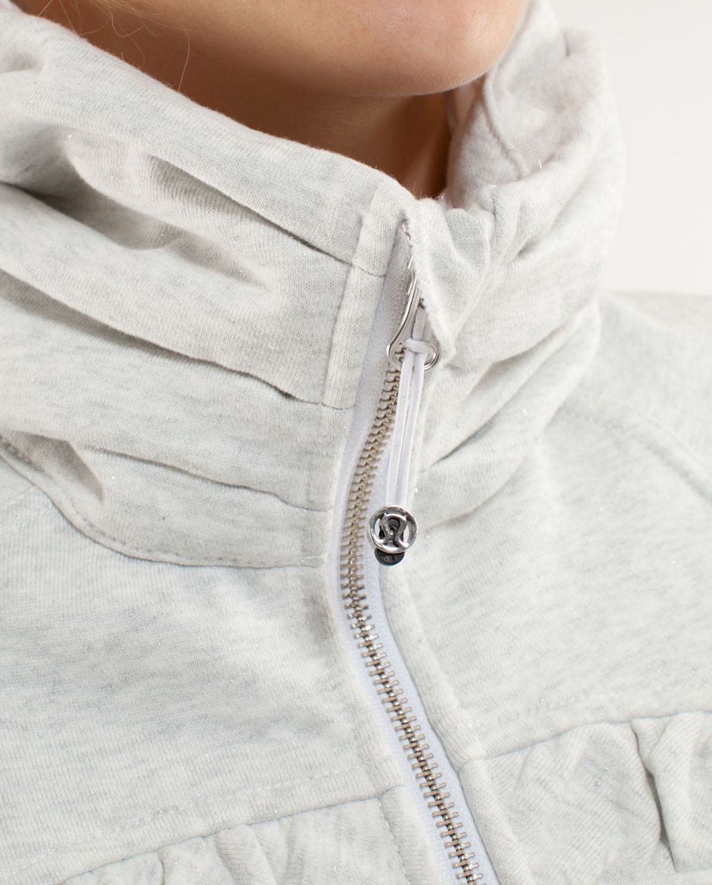 Lululemon Cuddle Up Jacket - Heathered White /  White