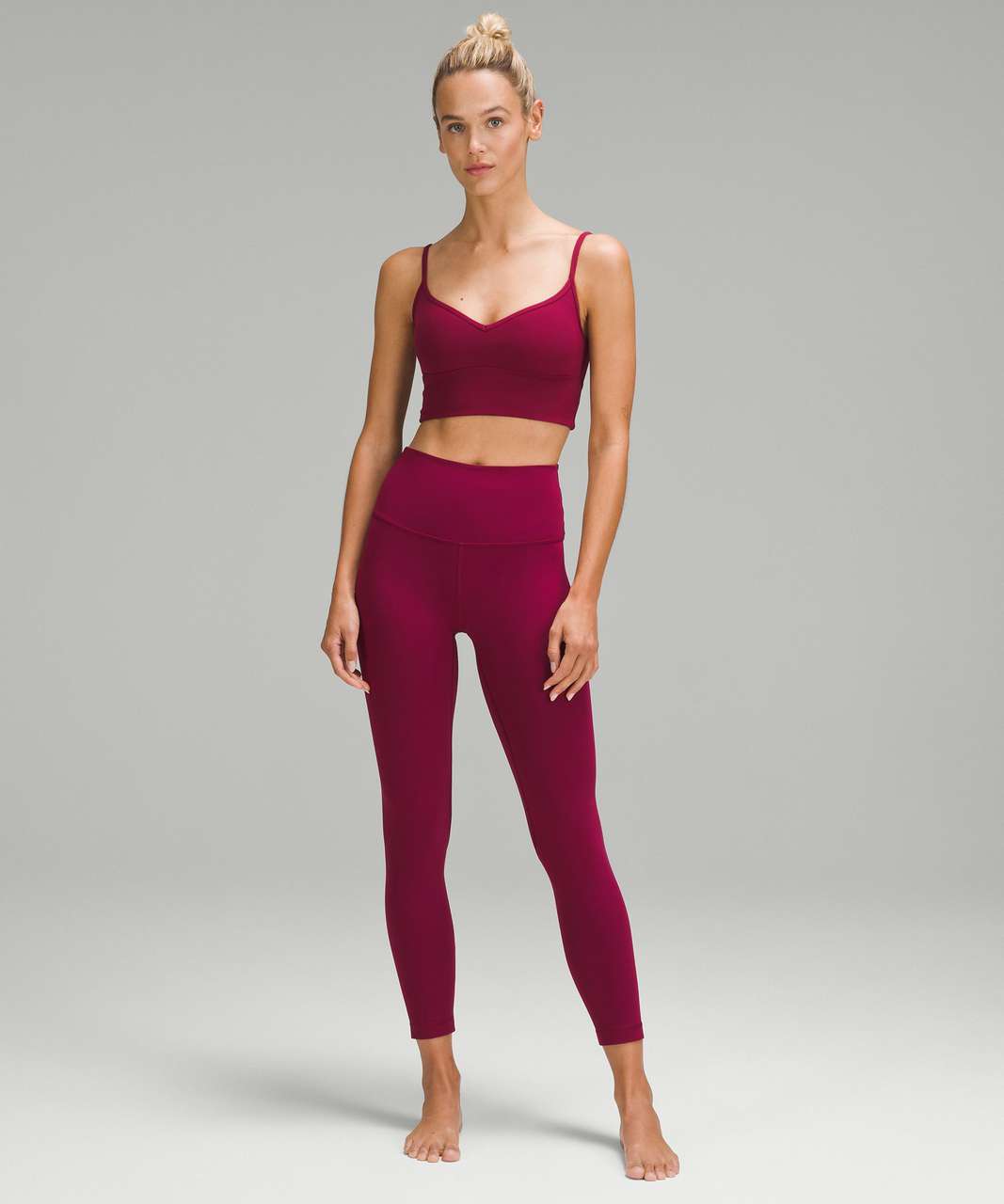 lululemon Align High-Rise burgundy maroon leggings