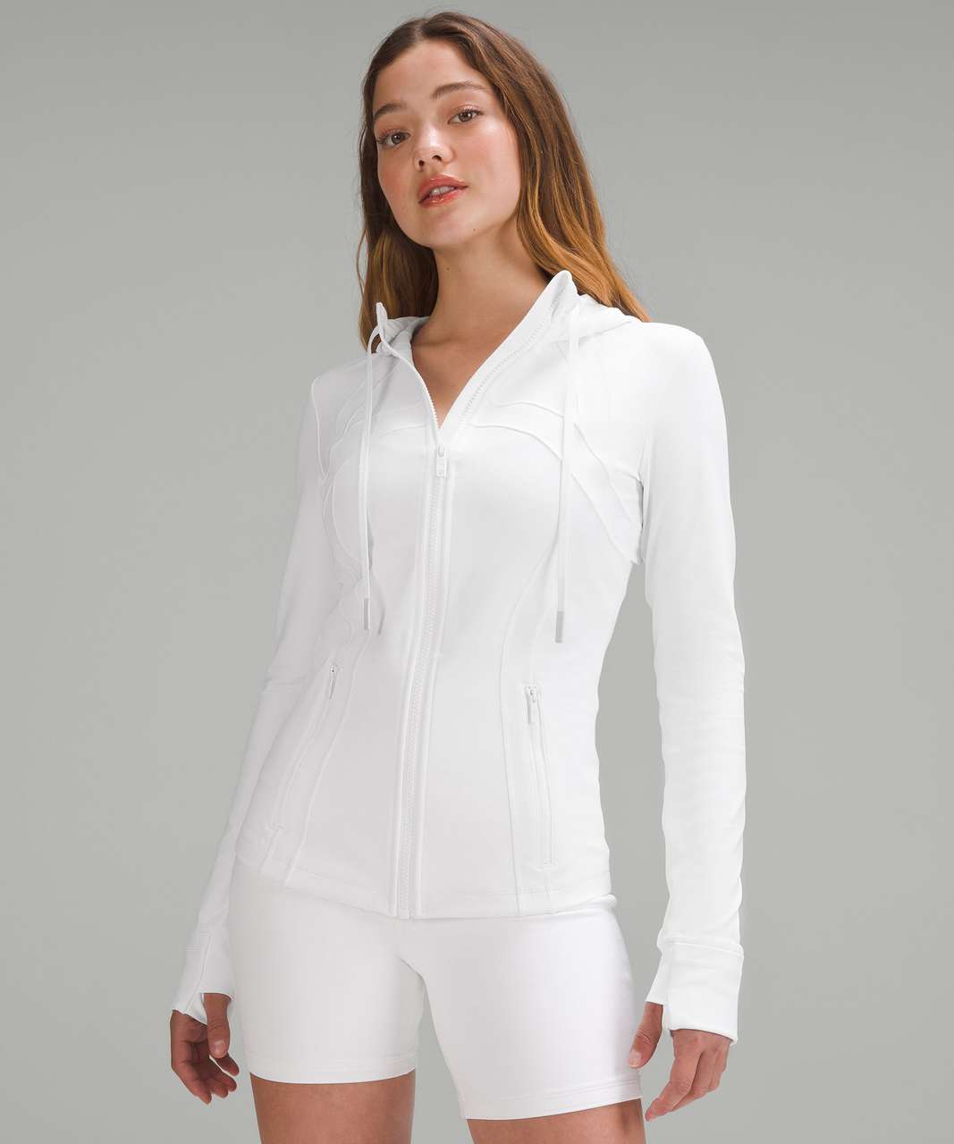 Lululemon Define Jacket - White - lulu fanatics