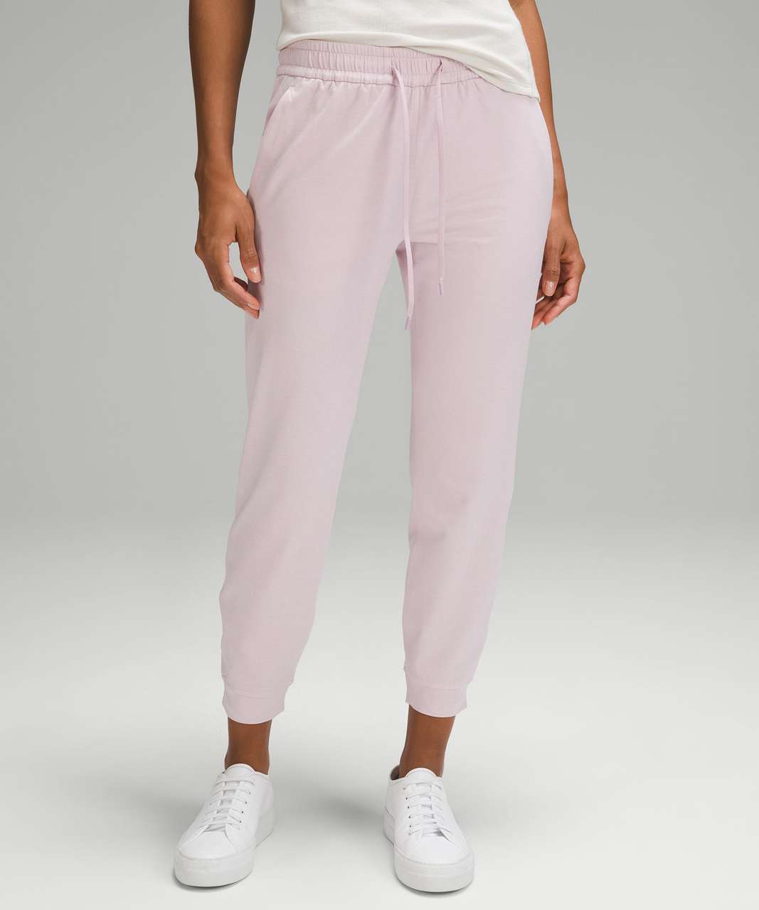 Lululemon Soft Jersey Classic-Fit Mid-Rise Jogger - Heathered Pink Peony