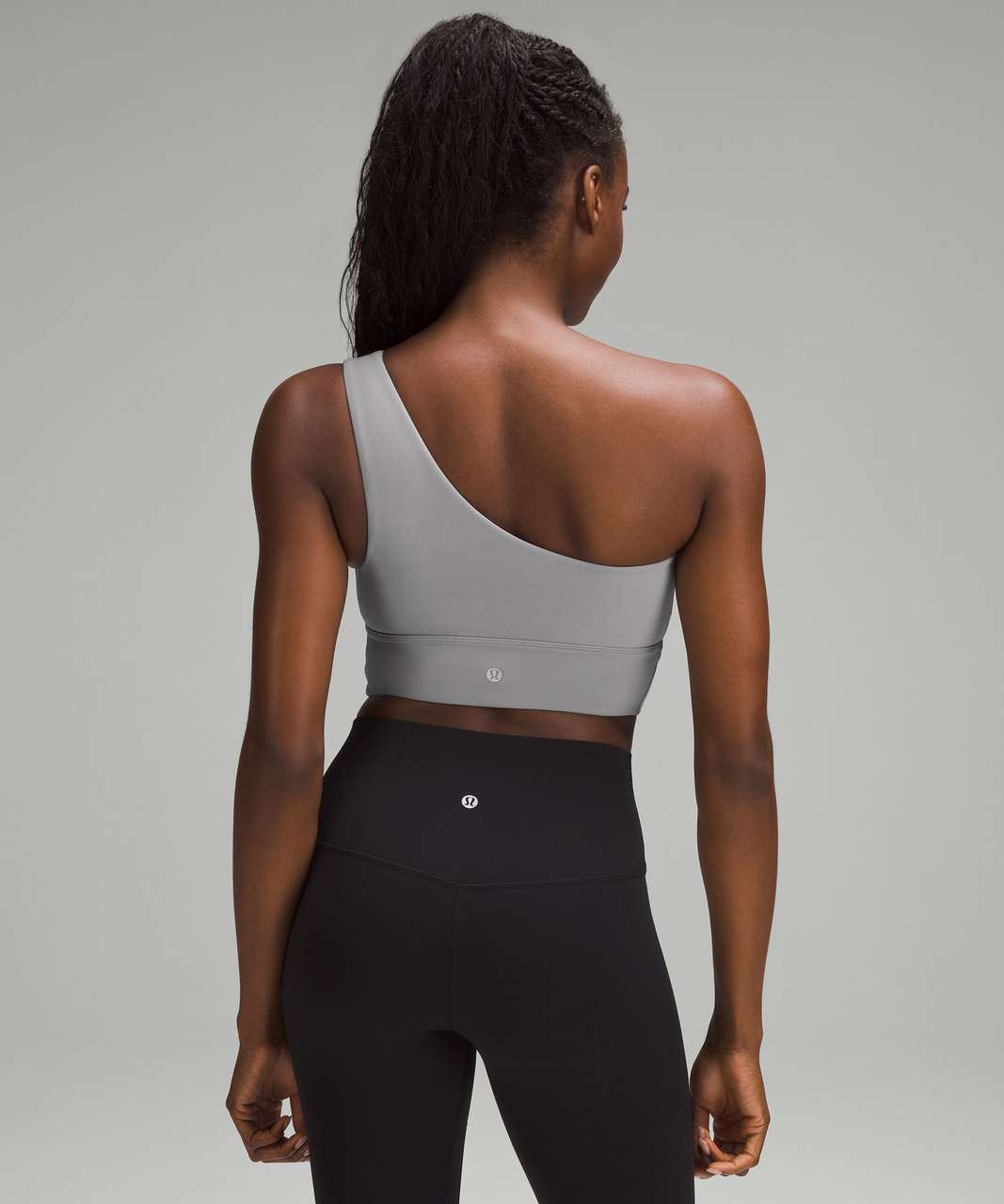 Lululemon Align Asymmetrical Bra *Light Support, C/D Cup - Rhino Grey -  lulu fanatics