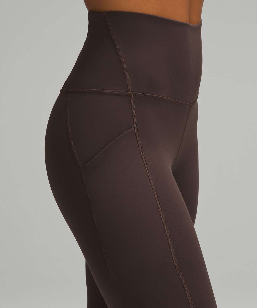 NEW LULULEMON Align 25 Pant 8 Saddle Brown