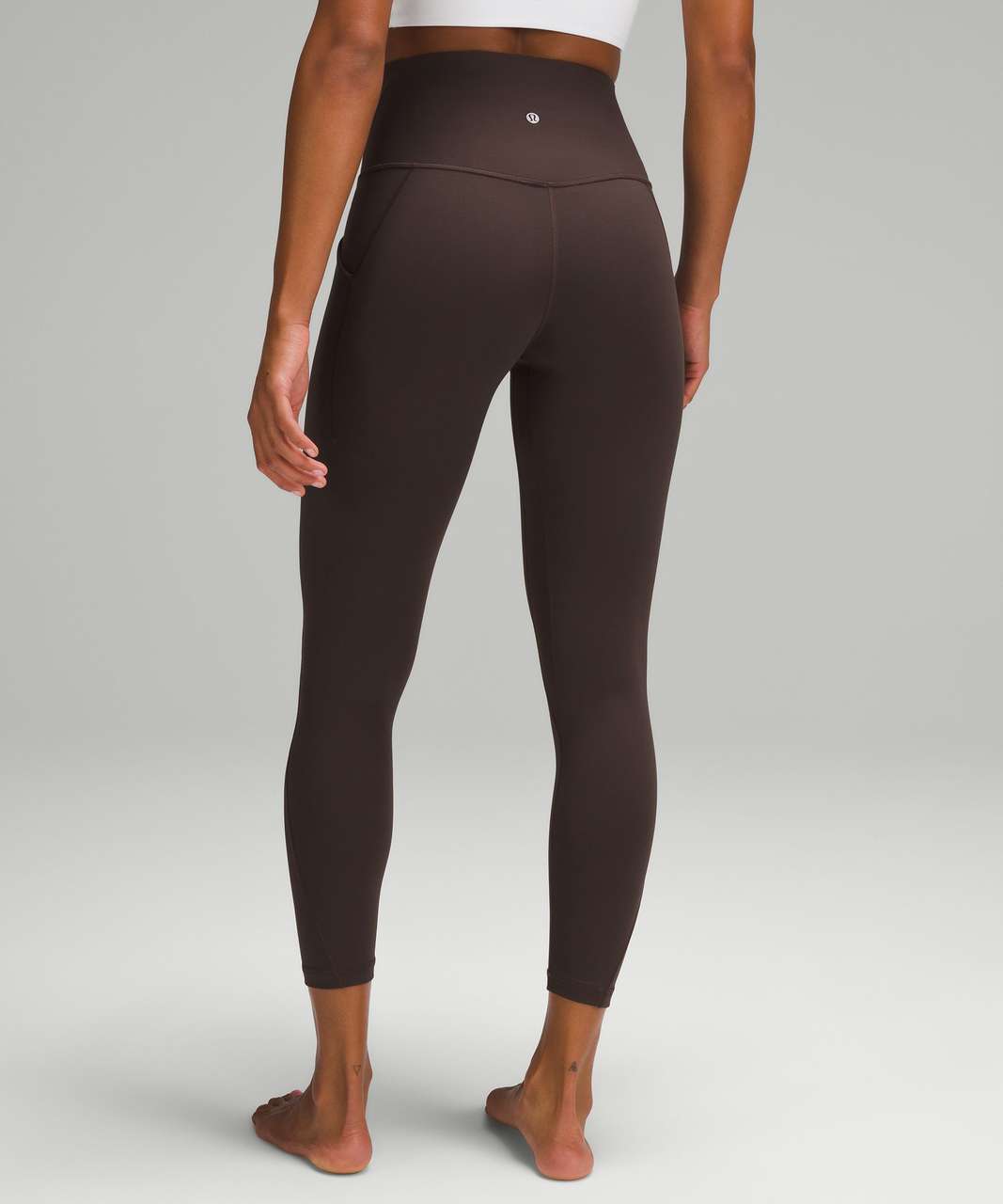 lululemon athletica Align High-rise Pants With Pockets - 25 - Color Brown  - Size 12