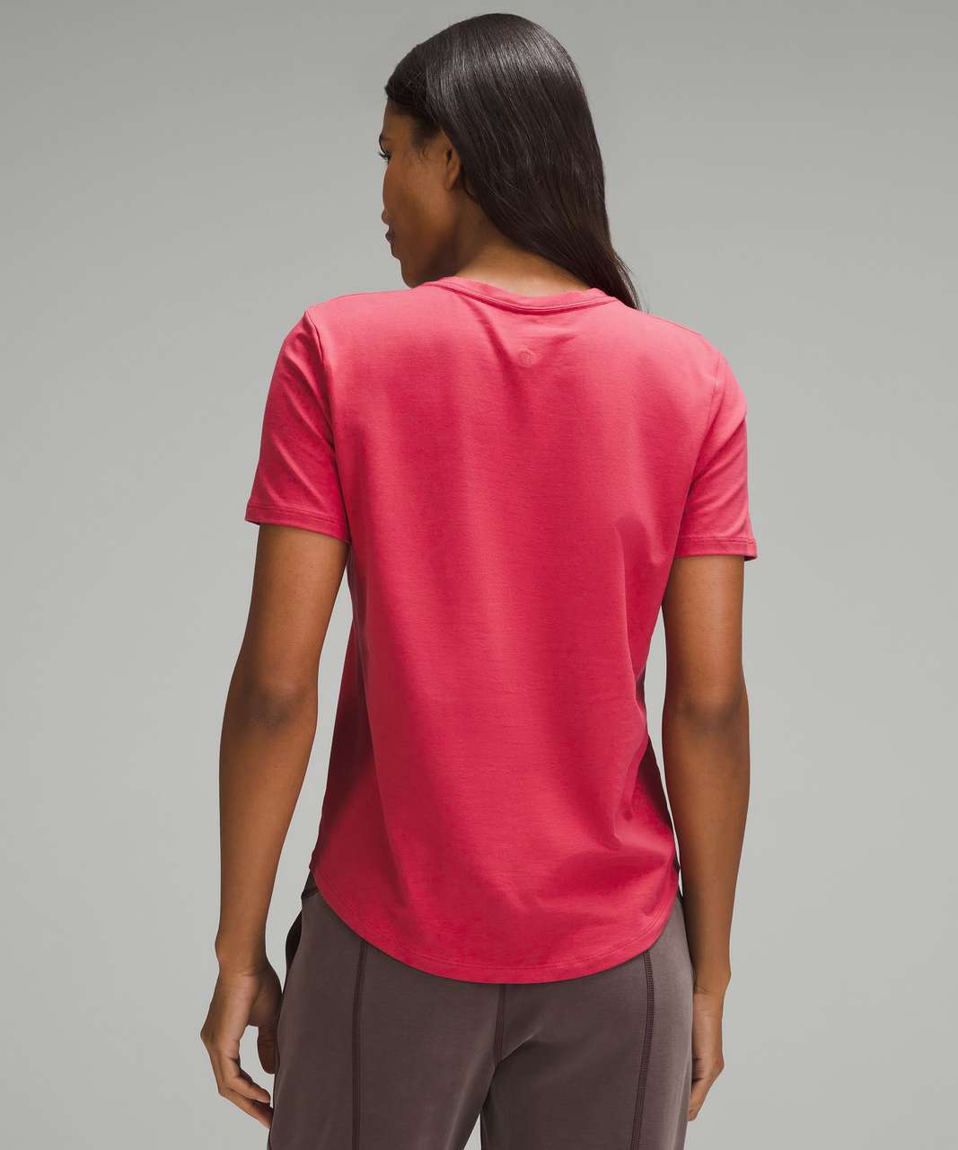 Lululemon Love Crew Short Sleeve T-Shirt Size 4 – Love Red