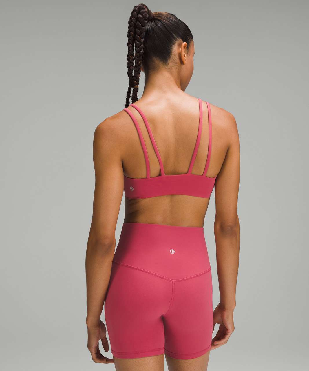 Lululemon Like a Cloud Ribbed Bra *Light Support, B/C Cup - Red Merlot -  lulu fanatics