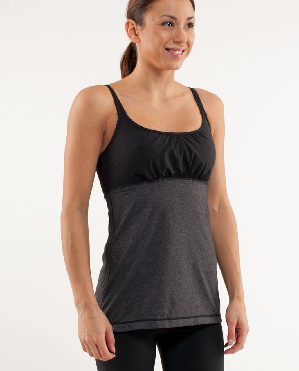 Lululemon Hot 'N Sweaty Bra - Black - lulu fanatics