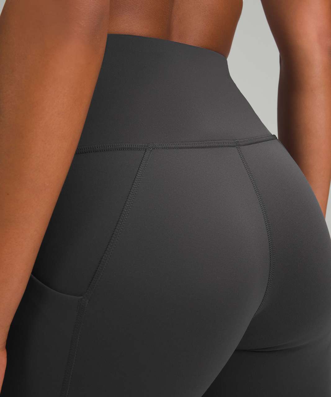 Lululemon Wunder Train High-Rise Tight with Pockets 25" - Graphite Grey