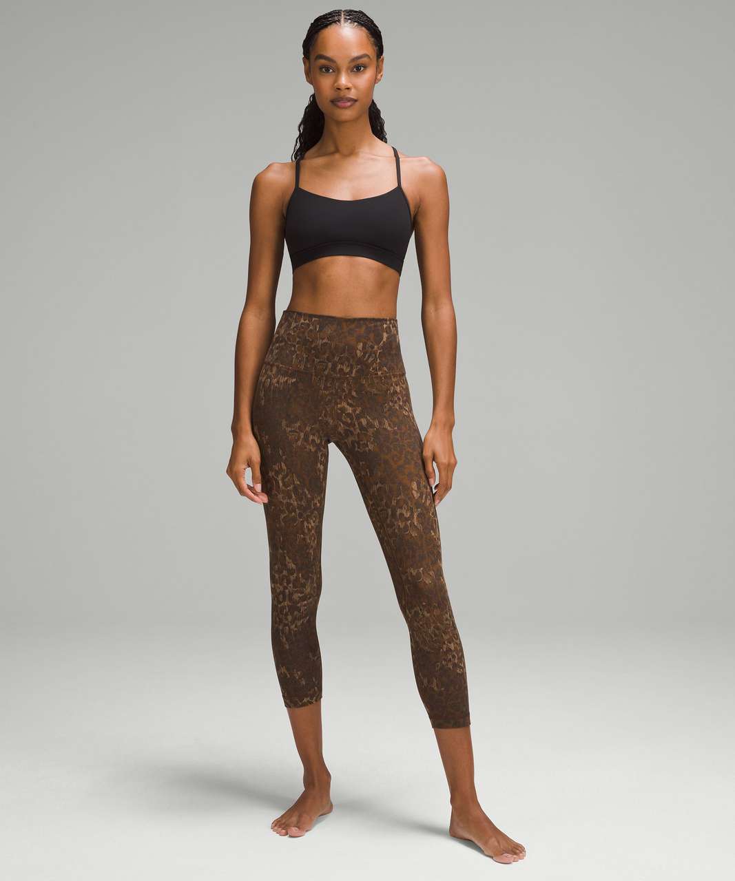 Lululemon Leopard Leggings Multi Size 2 - $57 (35% Off Retail) - From Sarah