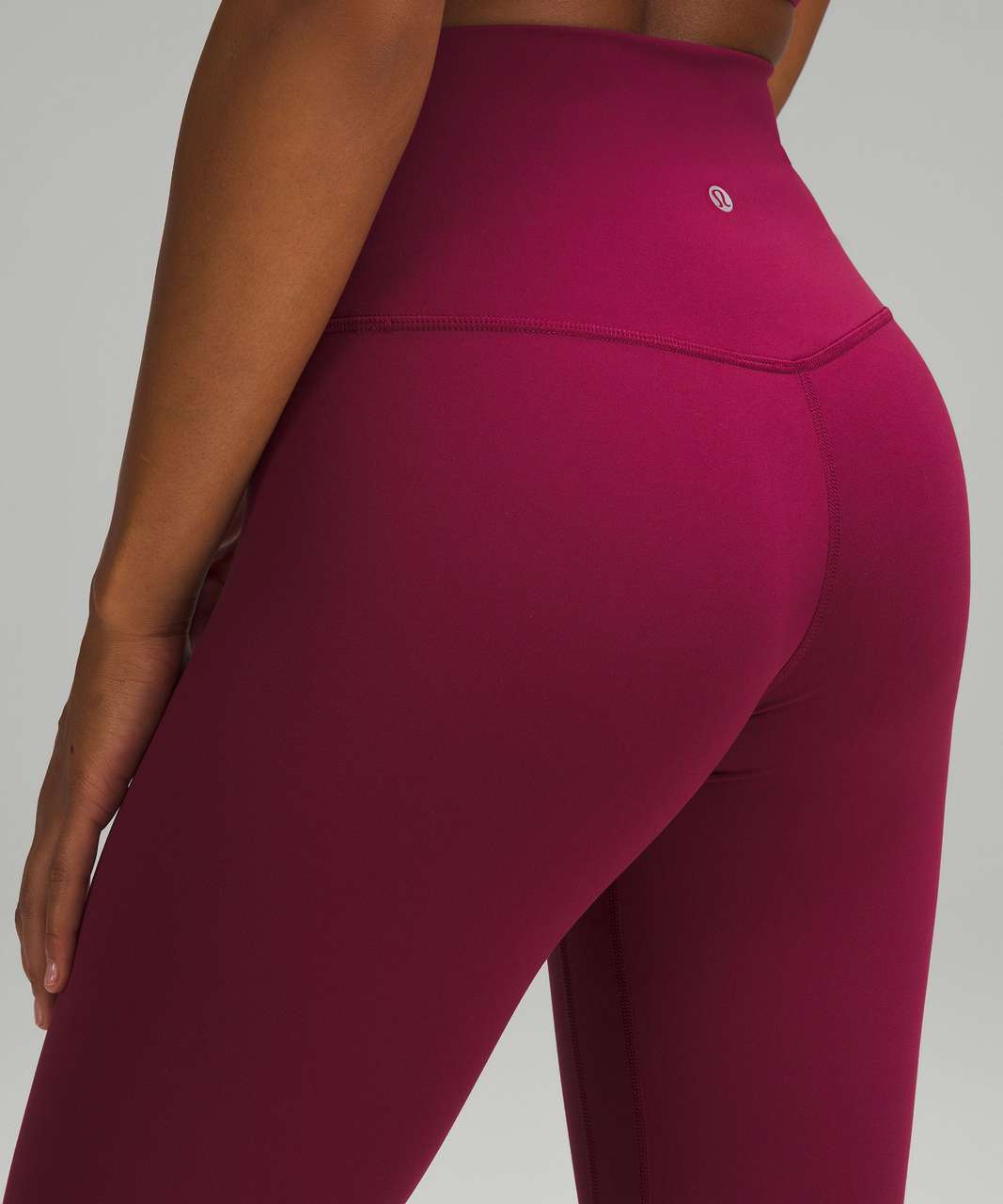 Lululemon Womens Size M Activewear Leggings Maroon (s)