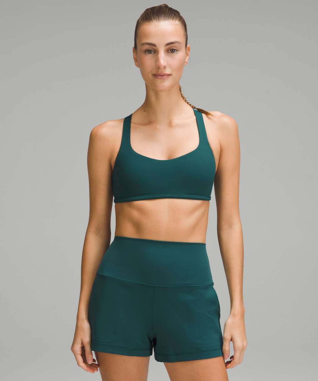 Lululemon Free to Be Bra - Wild *Light Support, A/B Cup - Storm Teal - lulu  fanatics