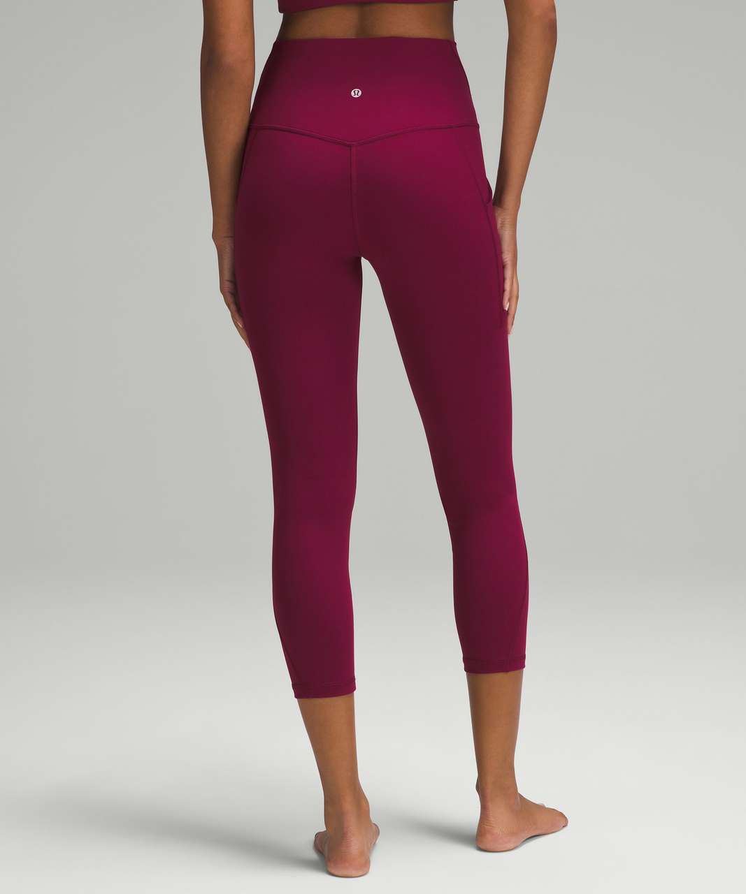 Lululemon Align High-Rise Crop with Pockets 23" - Deep Luxe