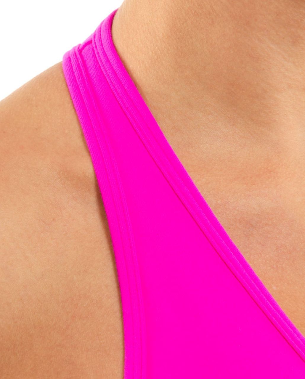 Lululemon Deep V Bra - Paris Pink