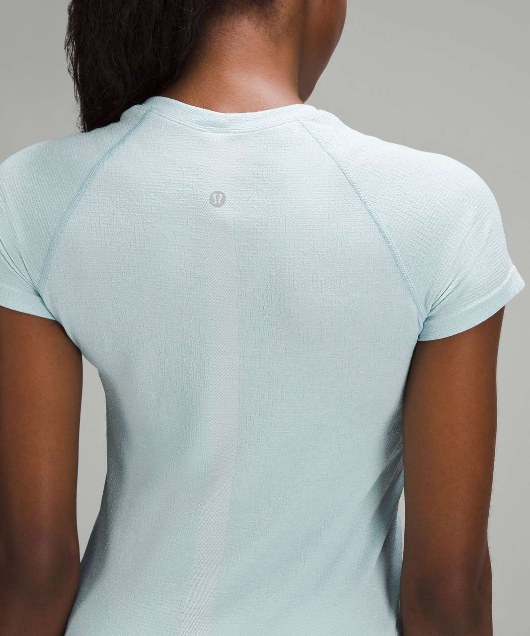 Lululemon Swiftly Tech Short-Sleeve Shirt 2.0 *Race Length - Parallel Texture Sheer Blue / Water