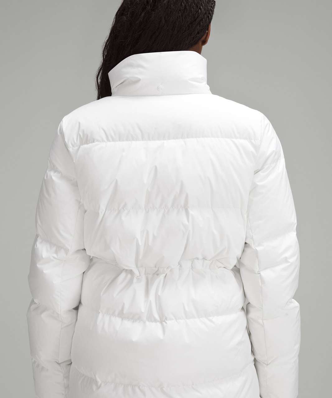 Lululemon Wunder Puff Long Jacket - White