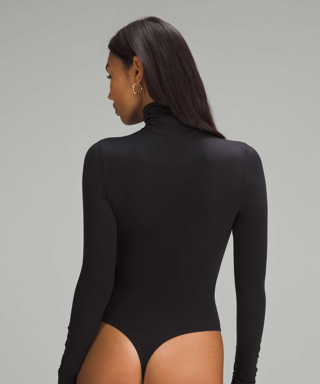 Lululemon Wundermost Ultra-Soft Nulu Turtleneck Bodysuit - Black