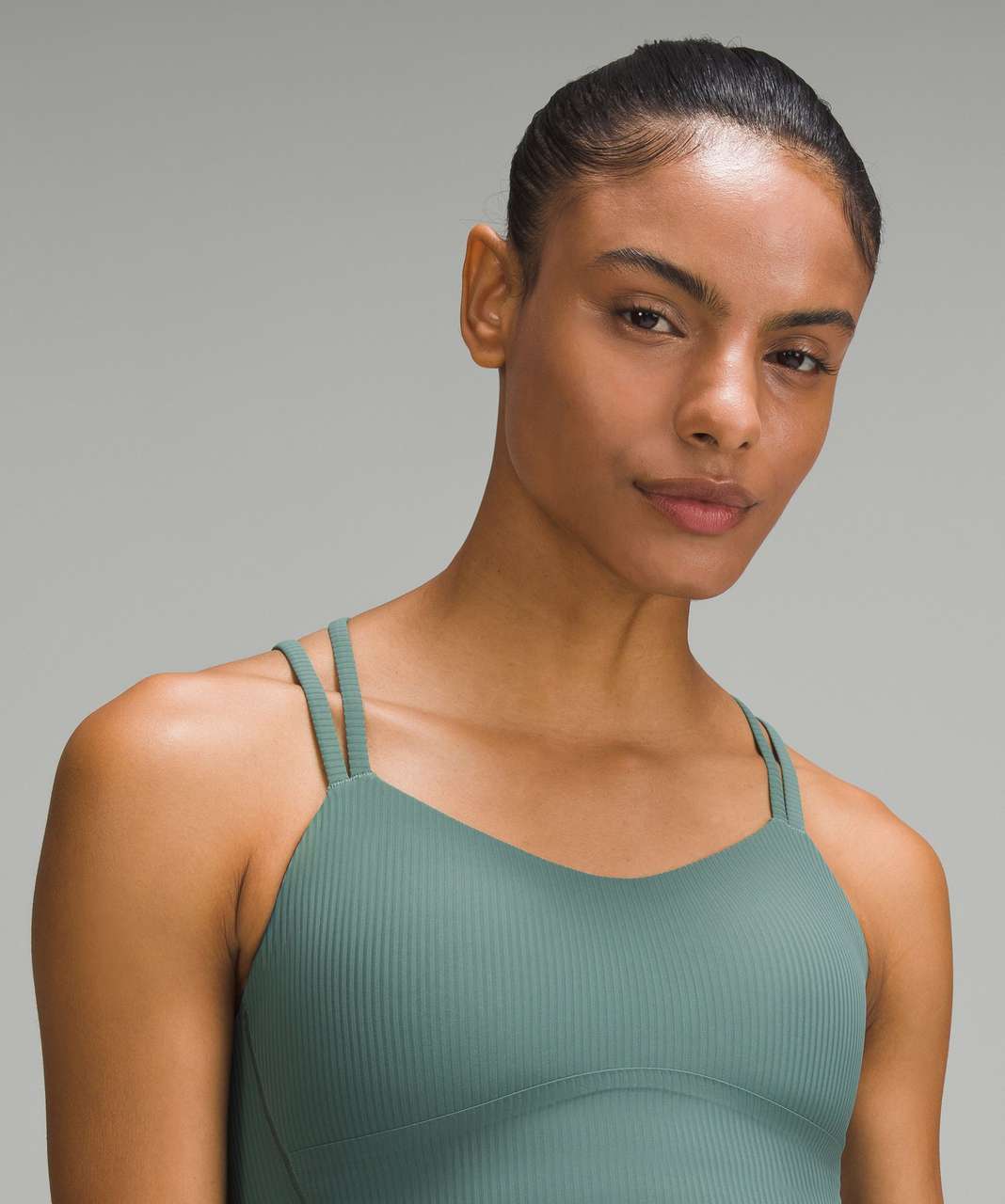 Lululemon Like a Cloud Ribbed Longline Bra Light Support, B/C Cup