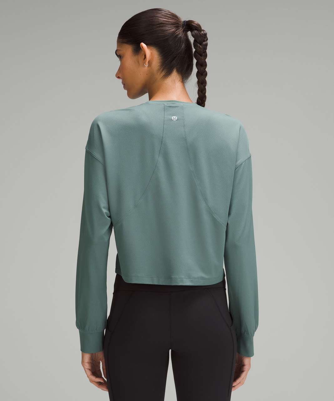 Lululemon Abrasion-Resistant Training Long-Sleeve Shirt - Petrol