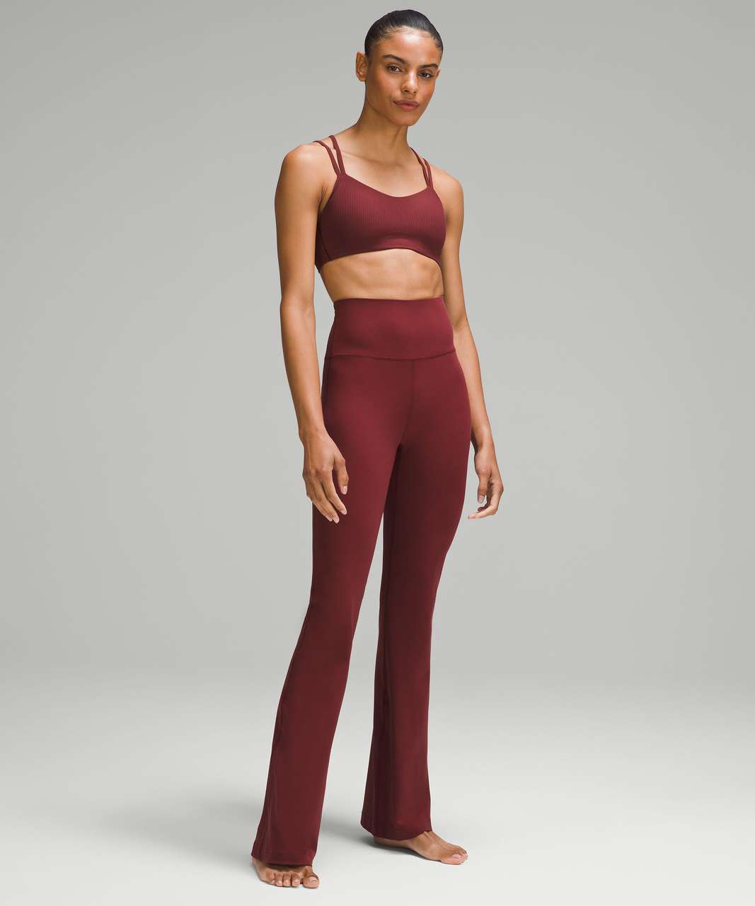 what to wear with red merlot lululemon leggings｜TikTok Search