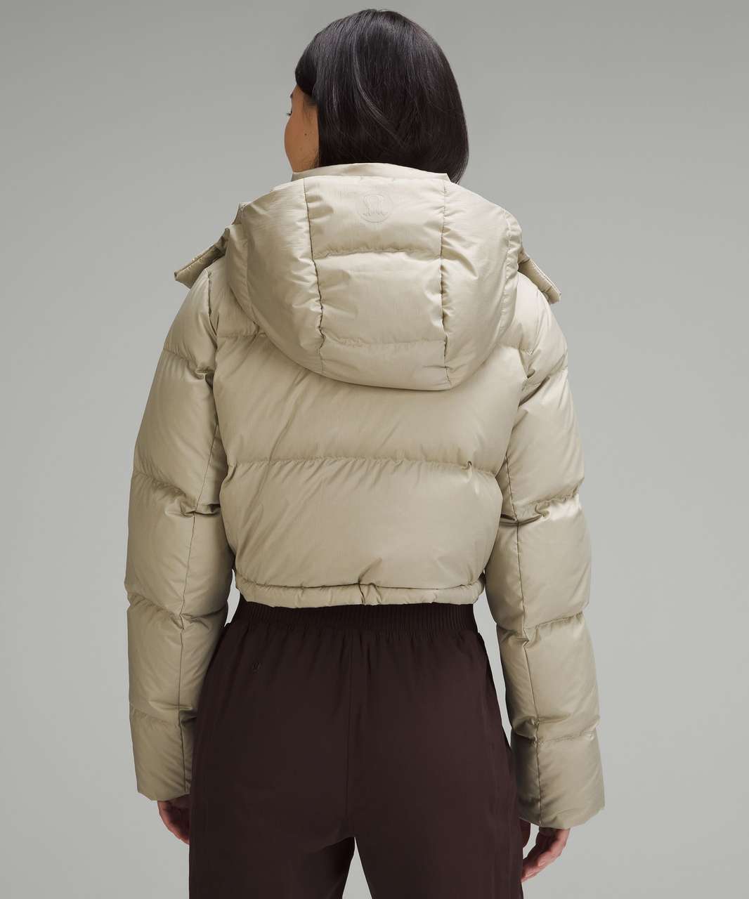 lululemon super cropped wunder puff #winterfashion #falllooks