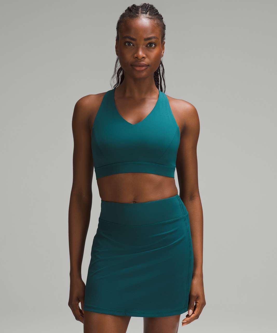 Medium Support Sports Bra in Marine Teal