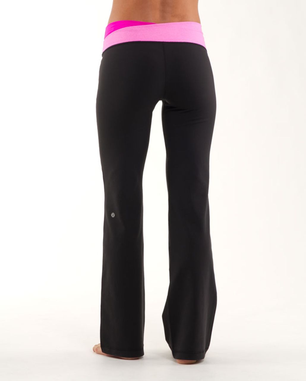 Lululemon Astro Pant (Tall) - Black /  Paris Pink /  Paris Pink White Microstripe