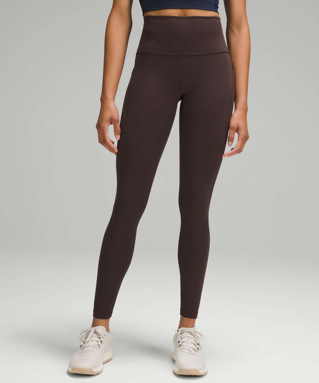 Lululemon Wunder Train High-Rise Tight with Pockets 28" - Espresso