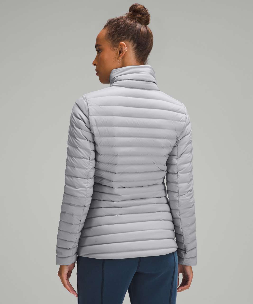 Grey Pack it Down quilted down gilet, lululemon