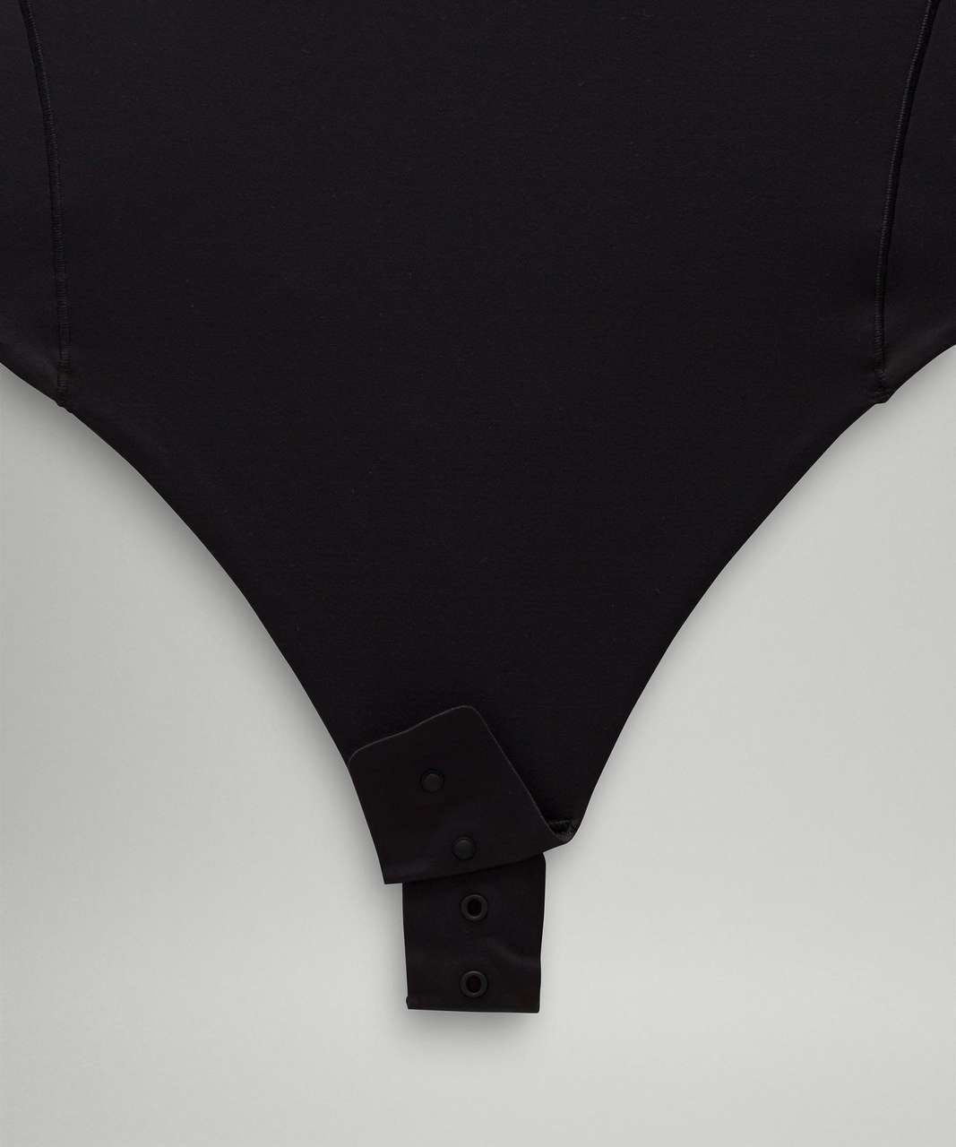 Lululemon Wundermost Ultra-Soft Nulu Short-Sleeve Crew Thong Bodysuit - Black