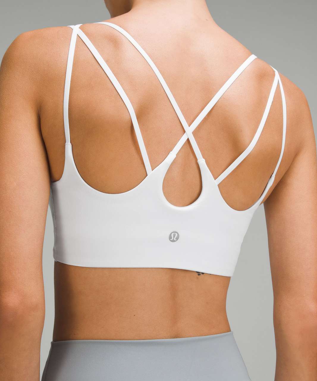 Lululemon Nulu Strappy Yoga Bra *Light Support, A/B Cup - White