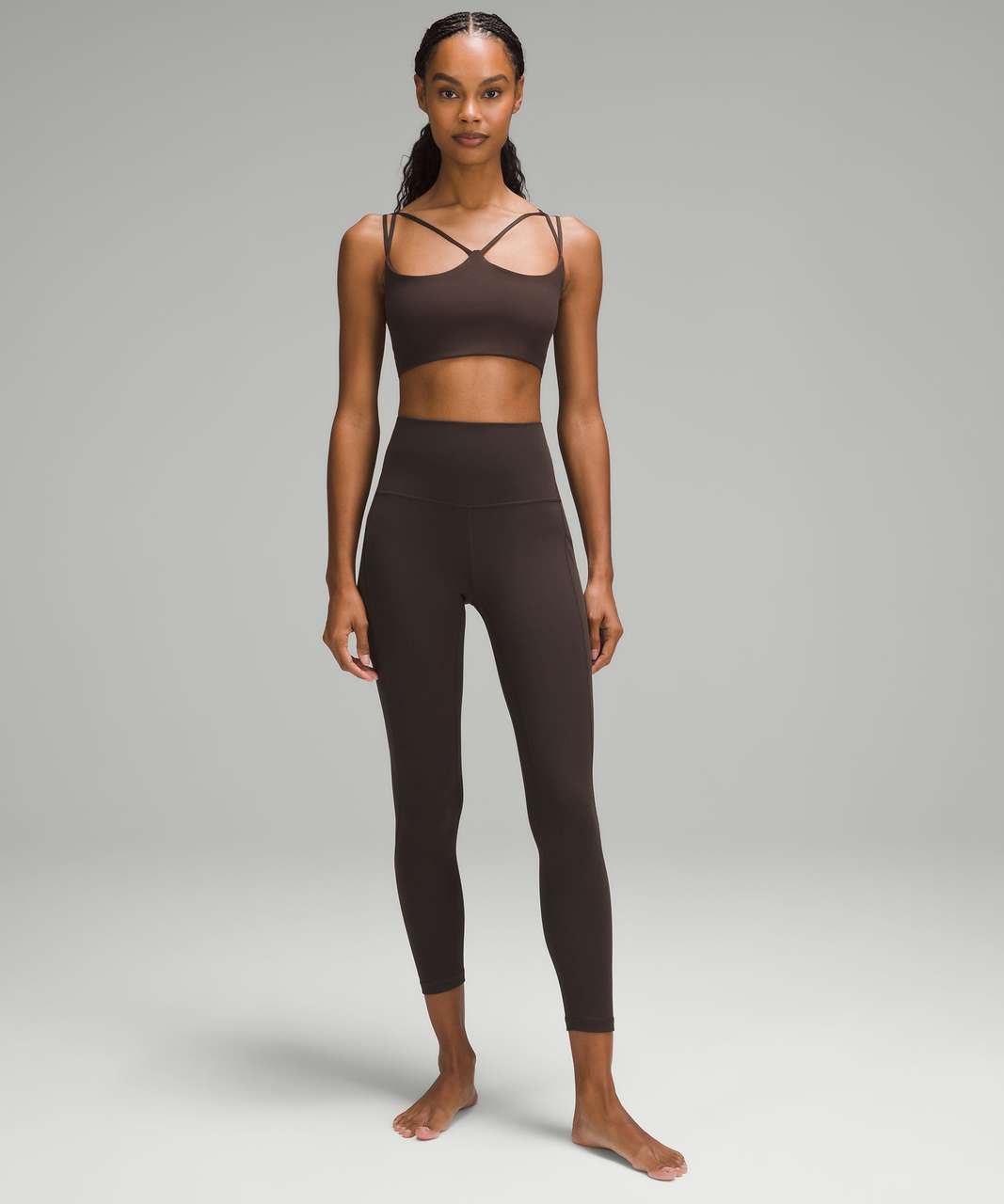 Lululemon Nulu Strappy Yoga Bra Light Support, size 6 - $55 New With Tags -  From Stephanie