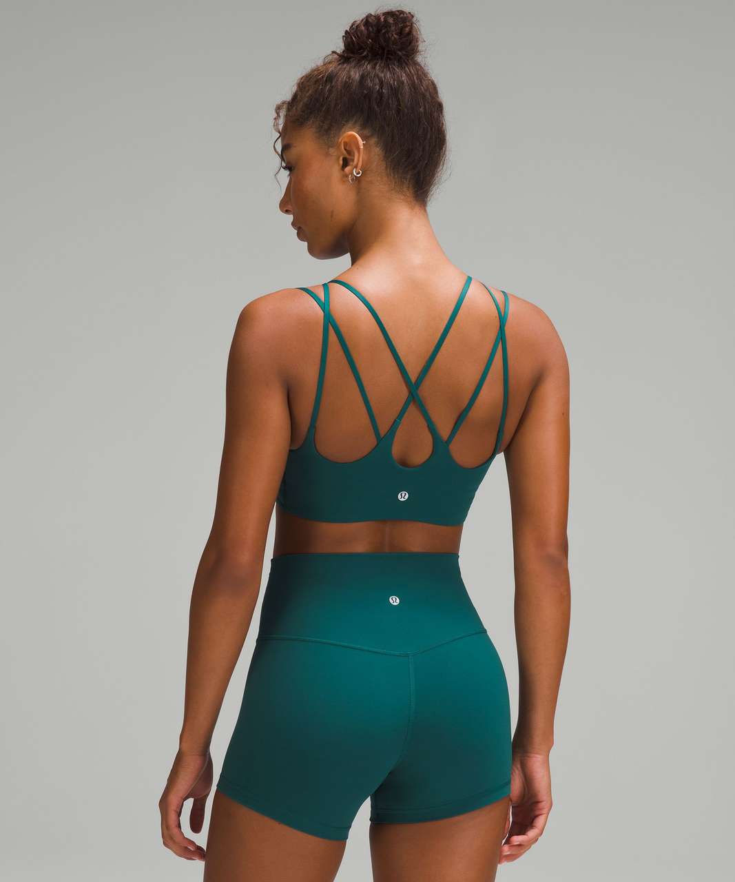 Lululemon Nulu Strappy Yoga Bra *Light Support, A/B Cup - Storm Teal