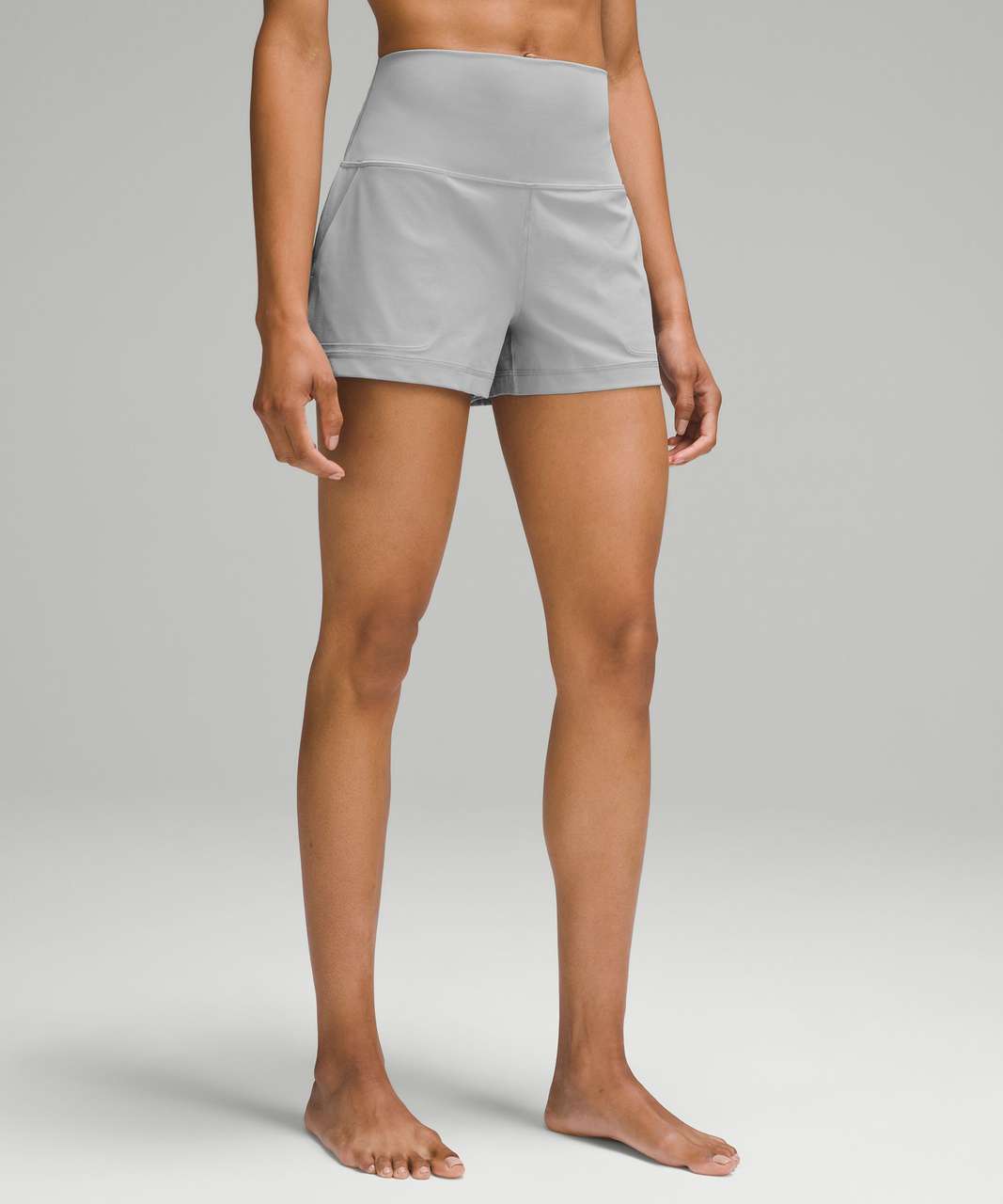 Lululemon Align Classic-Fit High-Rise Short 3" - Rhino Grey