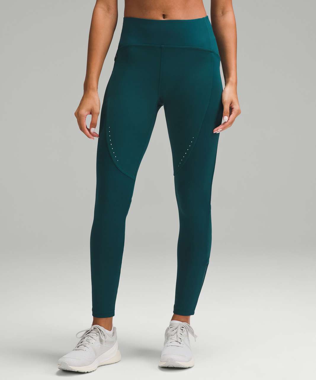 Lululemon Cold Weather High-Rise Running Tight 28" - Storm Teal