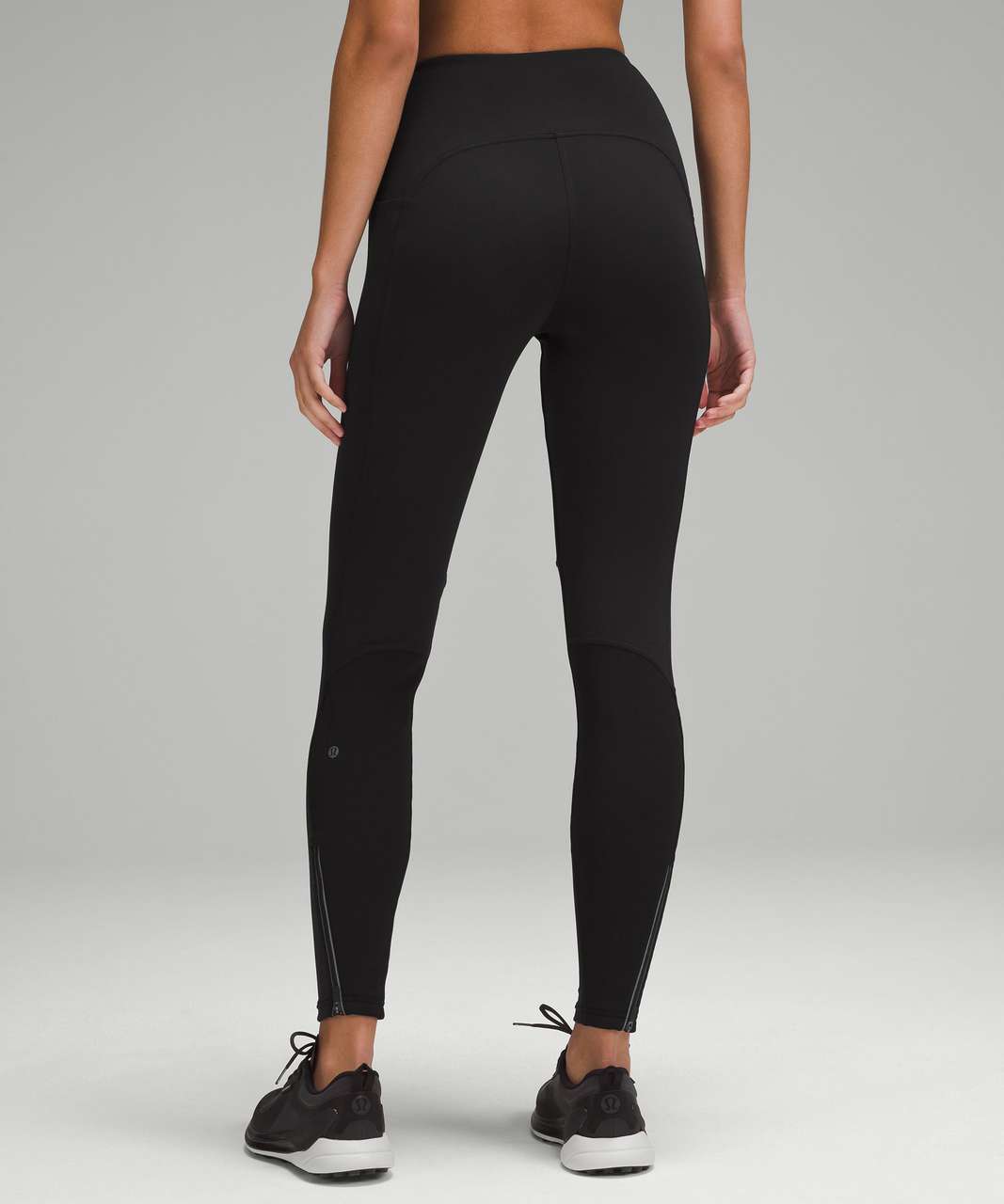 Lululemon Cold Weather High-Rise Running Tight 28 - Black - lulu fanatics