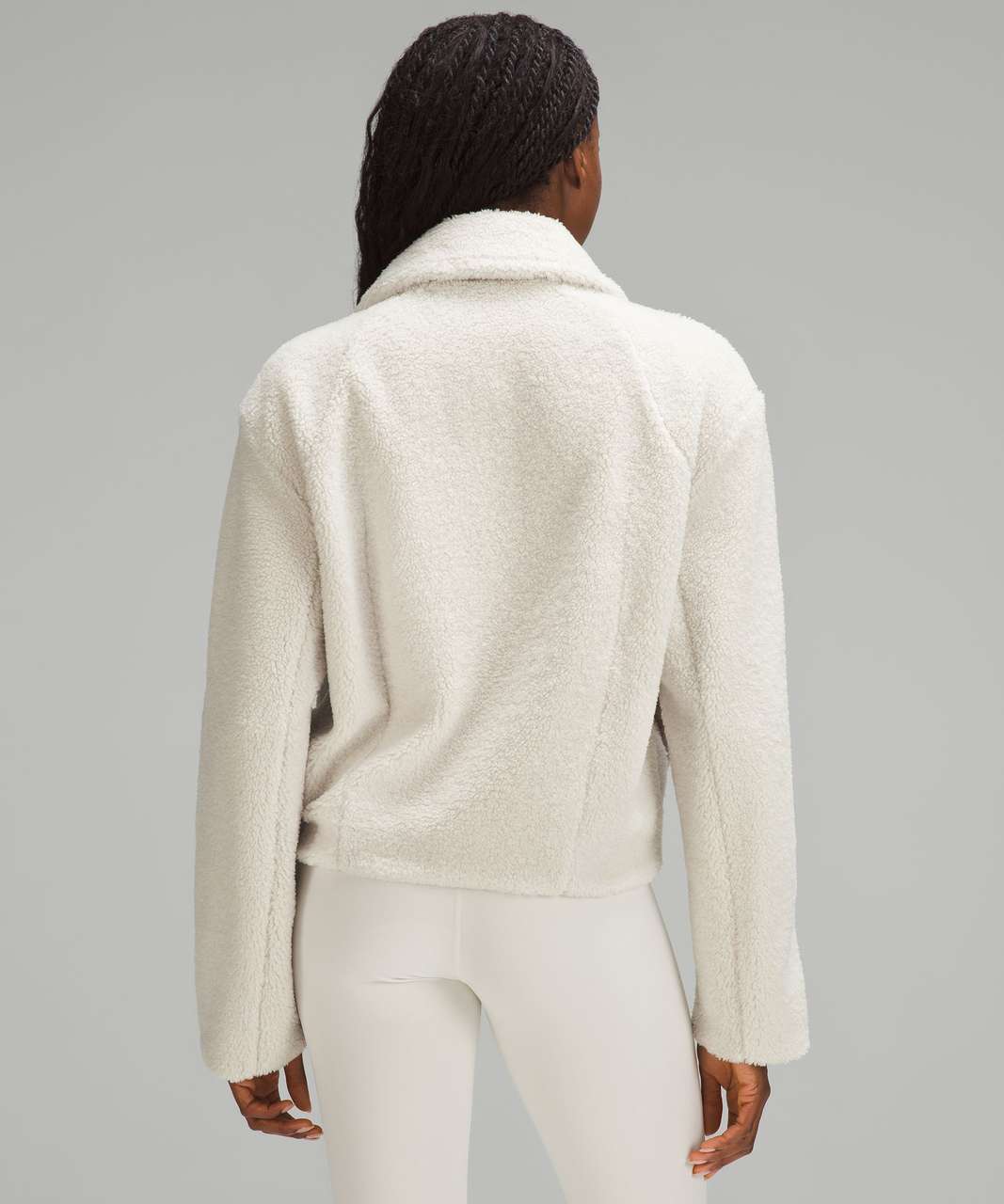 Lululemon athletica Textured Fleece Collared Jacket