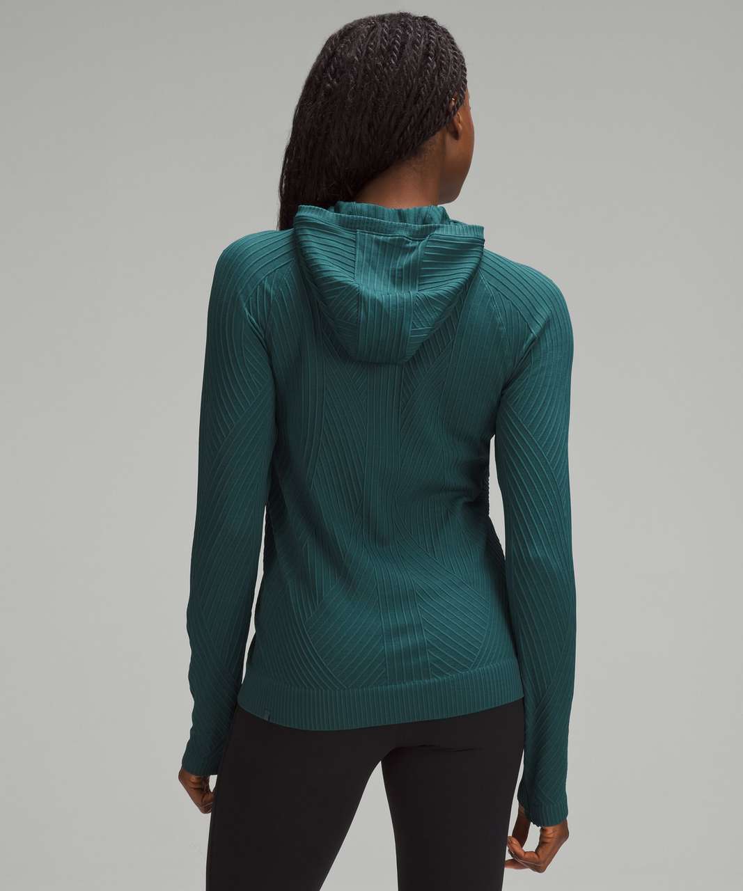 Lululemon Rest Less Hoodie - Aerial Current Storm Teal / Storm Teal - lulu  fanatics