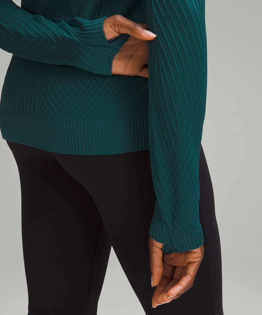 Lululemon Rest Less Hoodie - Aerial Current Storm Teal / Storm Teal