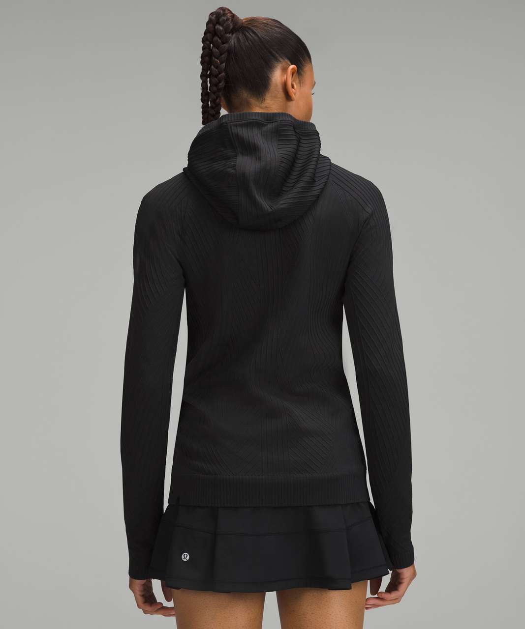 Lululemon Rest Less Hoodie - Aerial Current Black / Black