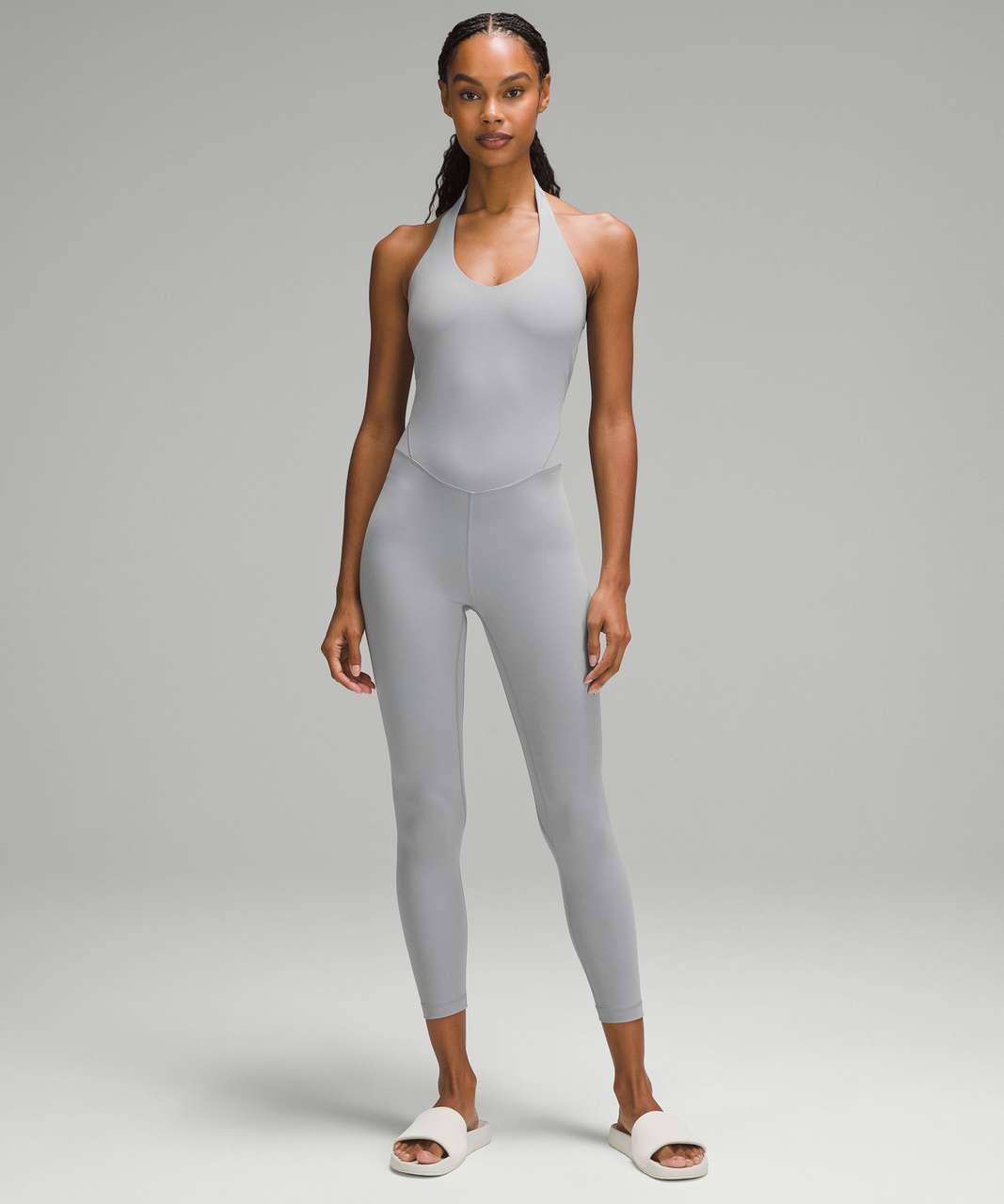 Lululemon Align Halter Bodysuit 25" - Rhino Grey