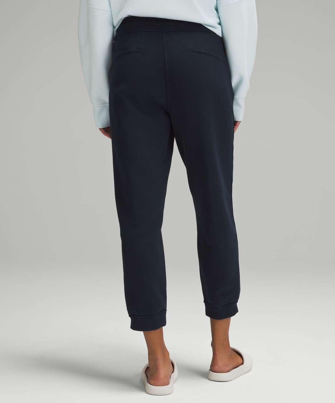 Lululemon Ready to Rulu High-Rise Fleece Jogger - Heathered True Navy -  lulu fanatics