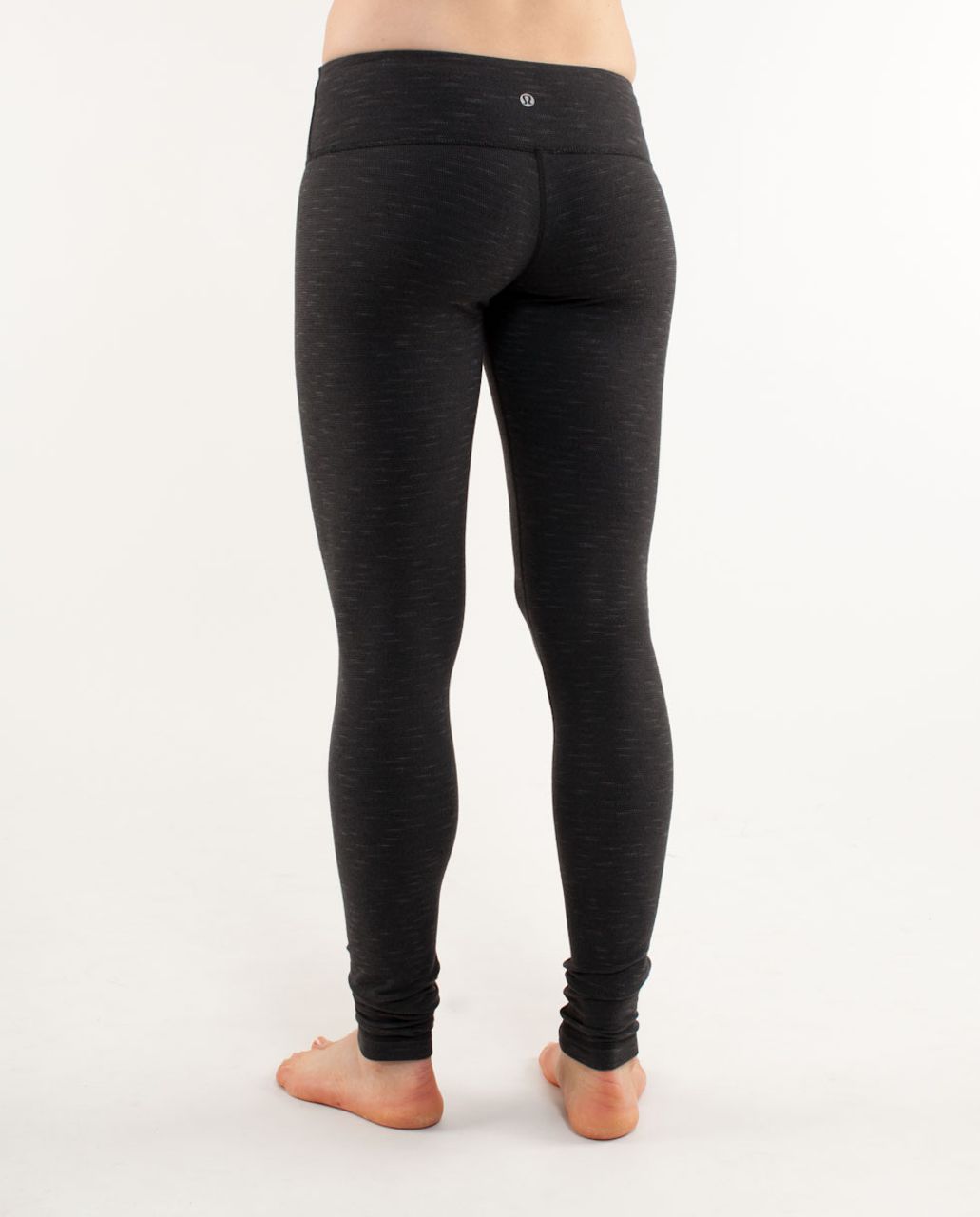 Lululemon Wunder Under Pant *Pique - Black Pique